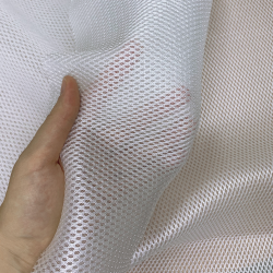 Сетка 3D трехслойная Air mesh 160 гр/м2, цвет Белый (на отрез)  в Новотроицке