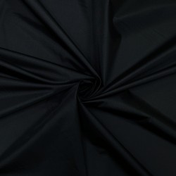 Ткань Дюспо 240Т WR PU Milky, цвет Черный (на отрез)  в Новотроицке