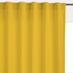 Штора уличная на Трубной ленте (В-220*Ш-145) Желтая, (ткань Оксфорд 600)  в Новотроицке
