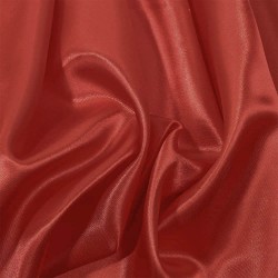 Ткань Атлас-сатин, цвет Красный (на отрез)  в Новотроицке