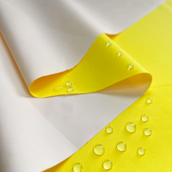 Водонепроницаемая Дышащая Мембранная ткань PU 10'000, цвет Жёлтый (на отрез)  в Новотроицке